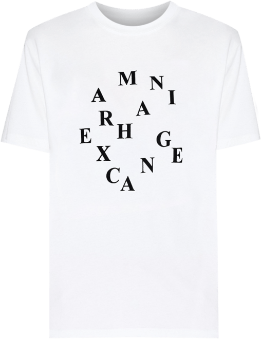 Men's Circle Lettering Graphic T-Shirt