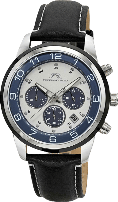 Men's Arthur Genuine Leather Band Watch 1091HARL