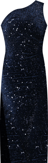 knee length dresses for ladies Kiki One Shoulder Midi Dress main image 1
