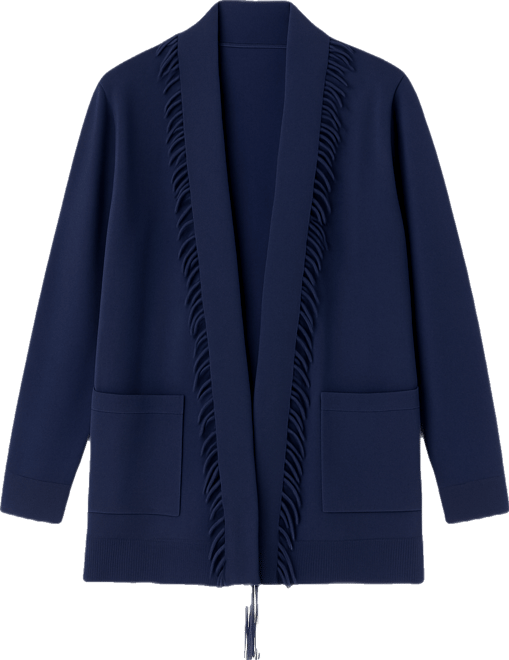 Petite Relaxed-Fit Cardigan Sweater