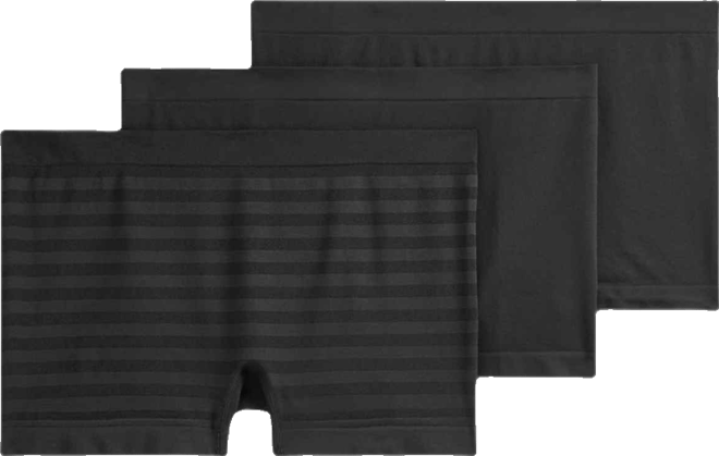 Seamfree 3-Pack Full Coverage Boy Shorts