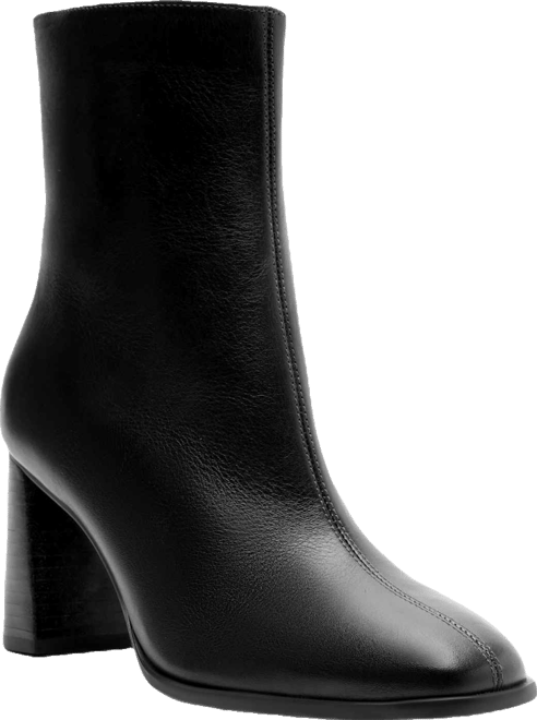 Women's Regina Wood Block Heel Booties