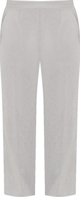 Plus Size Stockbridge Pull-On Corduroy Flat Front Short Length Pant