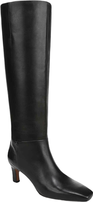 Women's Timmy Wide Calf Square Toe Zip Tall Boots