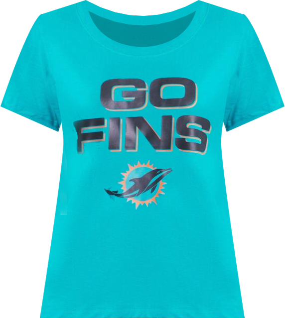Women's Turbo Green Miami Dolphins 2025 Rivalries Collection Slub Dri-fit T-Shirt