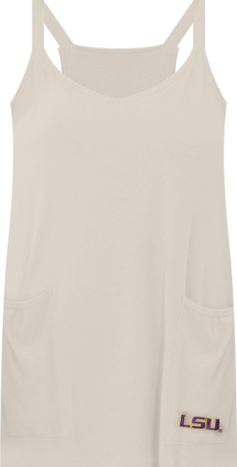 Women's Tan Lsu Tigers Active Pocketed Skort Dress