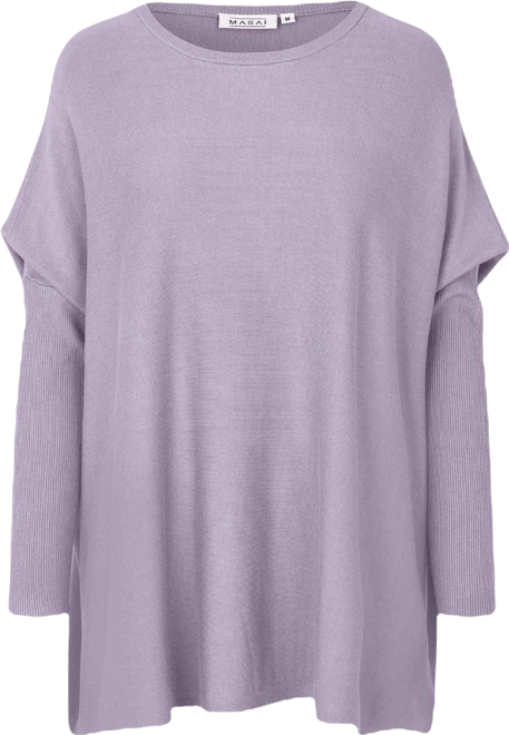 Women's Long Sleeve Round Neck Knit Sweater