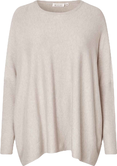 Women's Long Sleeve Round Neck Knit Sweater