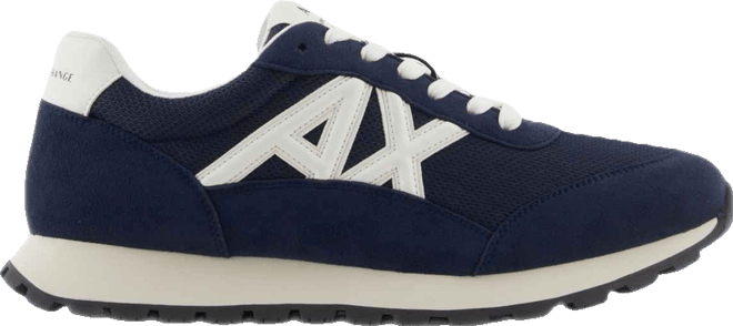 Men's Drop Logo Mesh Sneakers