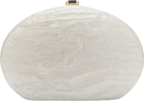 Women's Oval Clutch Bag