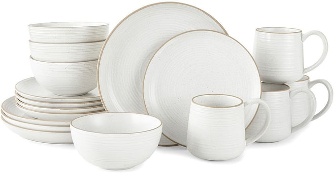 Linden Street Harper 16-pc. Stoneware Dinnerware Set - JCPenney