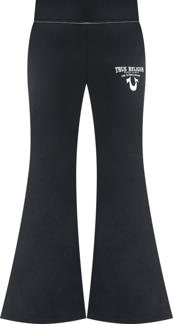 Women's True Religion Crystal Wing Big T Flare Sweatpants