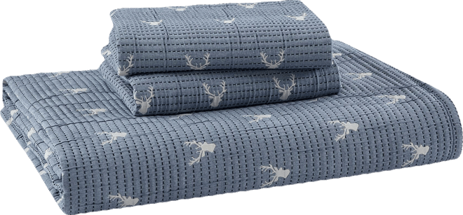 Keystone Matelasse 3-Pc. Coverlet Set, King/Cal King