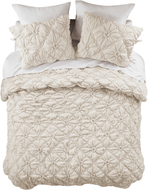 Lily Floral 3-Pc. Comforter Set, King