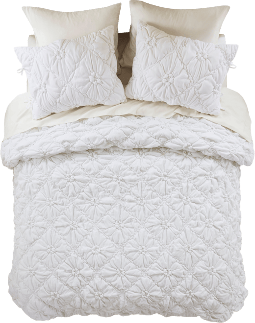 Lily Floral 3-Pc. Comforter Set, Full/Queen