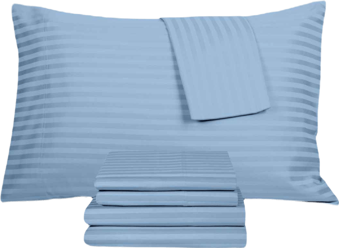 Brookline 1400 Thread Count 6 Pc. Sheet Set, King, Exclusively at Macy's