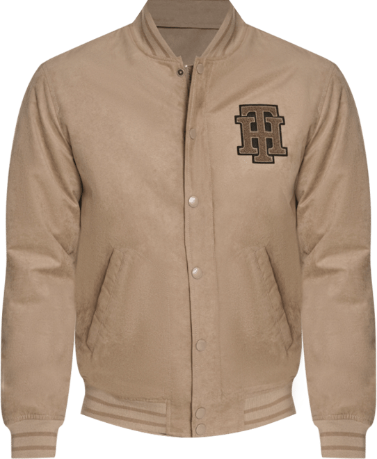 Men's Bomber with Patches Jacket