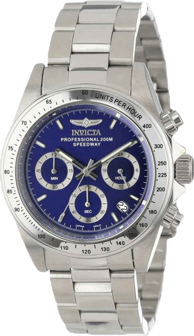 Men's 14382 Speedway Quartz Chronograph Blue Dial Watch