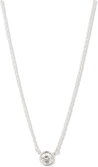 Cubic Zirconia Pendant Necklace