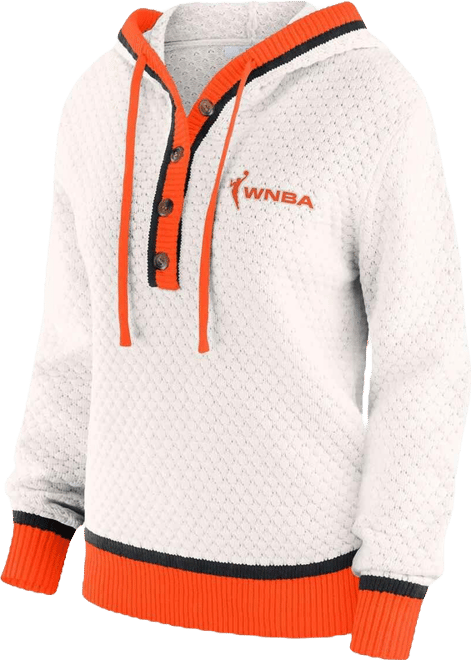 Women's Cream Wnba Hooded Sweater