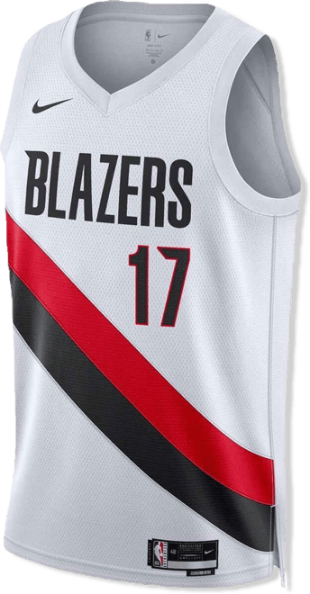 Men's and Women's Shaedon Sharpe White Portland Trail Blazers Swingman Player Jersey