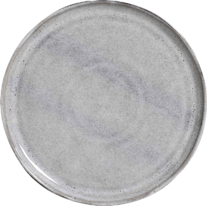 Stoneware Bread Plates, Set of 6