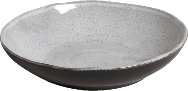 Stoneware Salad Bowls, Set of 6