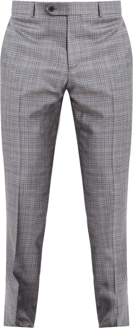 B by  Men's Classic-Fit Wool Blend Suit Separates Pant