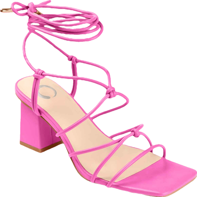 Women's Harpr Strappy Ankle Tie Block Heel Dress Sandals