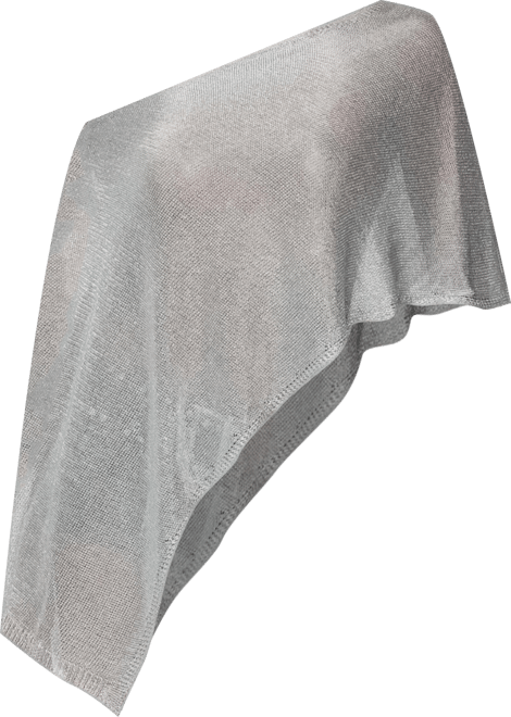 Women's Azalia Asymmetric Knit Poncho