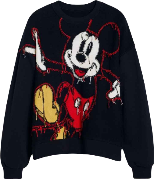 Women's Mickey thread sweatshirt
