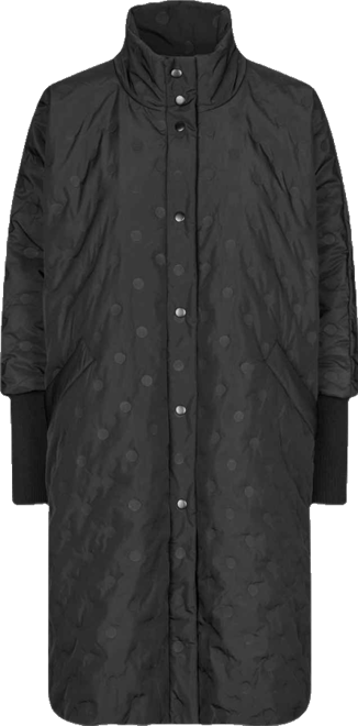 Women's Tilda Long Sleeve High Neck Long Coat