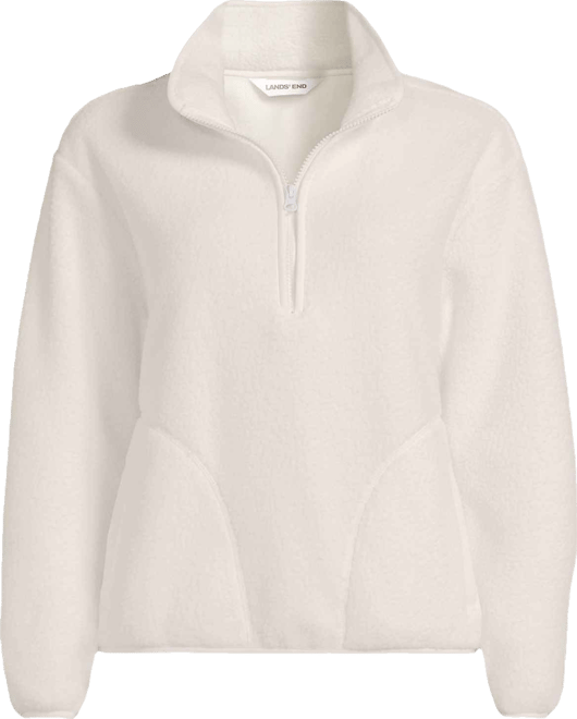 Women's Half Zip Cozy High Pile Fleece Pullover