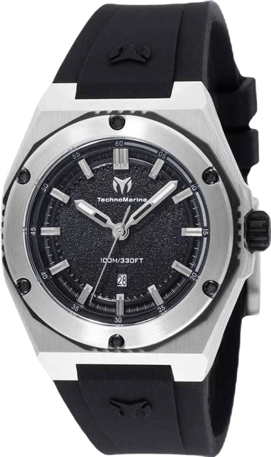 Women's Tm-416050 Coral Quartz Black Dial Watch