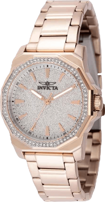 Women's 49131 Speedway Quartz 3 Hand Silver Dial Watch