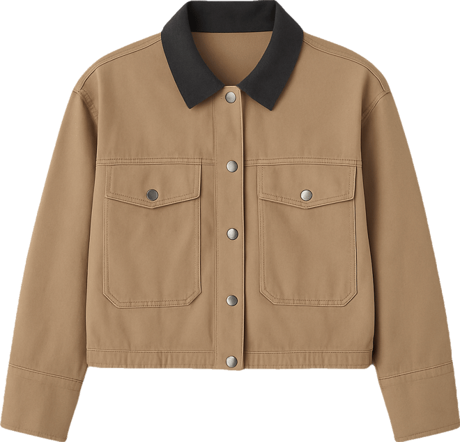 Women's Relaxed Cropped Barn Jacket