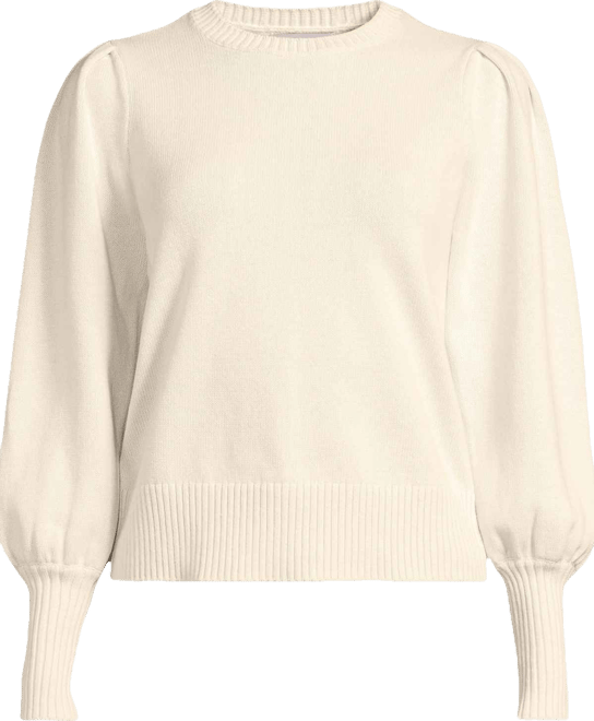 Women's Drifter Puff Sleeve Crew Neck Sweater