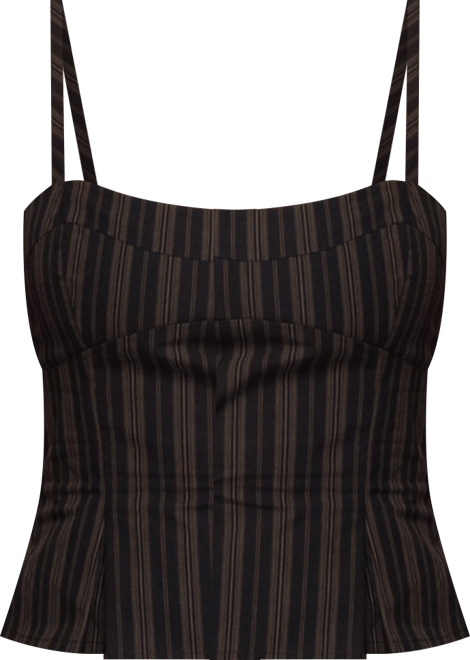 Women's Kiya Striped Peplum Top