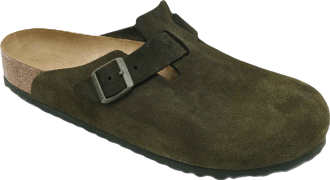 Men's Boston Suede Leather Birko-Flor Clogs from Finish Line