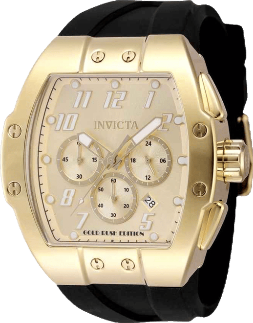 Men's 48939  Racing Quartz Chronograph Gold Dial Watch