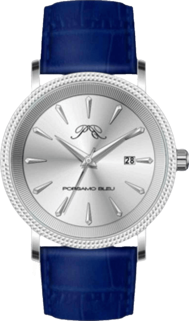 Men's Veritas 2 Genuine Leather Band Watch 1362BVEL