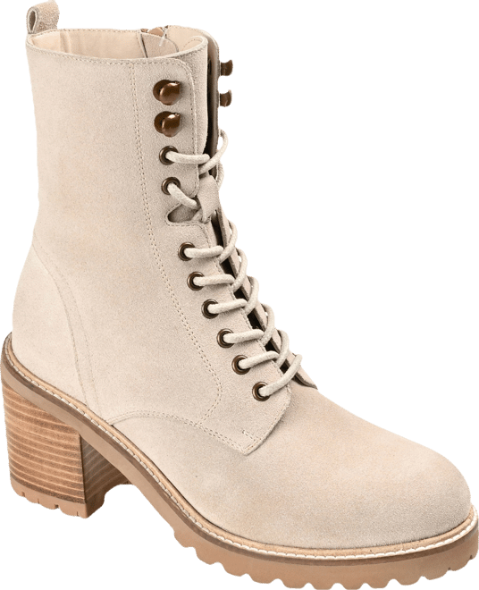 Women's Malle Lace Up Lug Sole Combat Booties