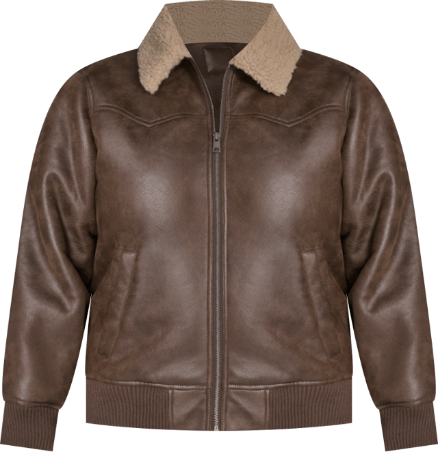 Plus Size Long Sleeves Western Bomber Jacket