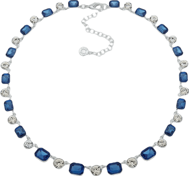 Crystal Sapphire Necklace
