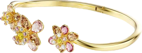 Swaroski Idyllia Gold-Tone Plated Bangle