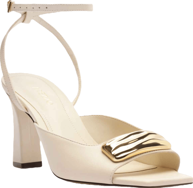 Women's Greer Gold Elegance Block Heel Sandals