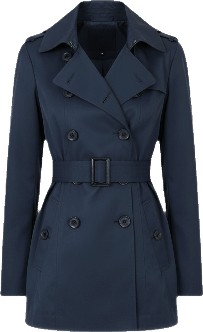 Women's  Classic Short Trench Coat