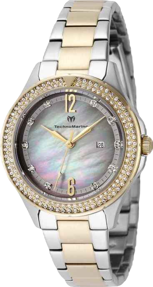 Women's Tm-826011 Luna Quartz Grey, White Dial Watch
