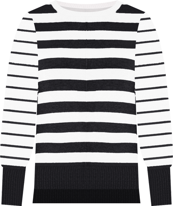Women's Easy Stripe Tunic Sweater