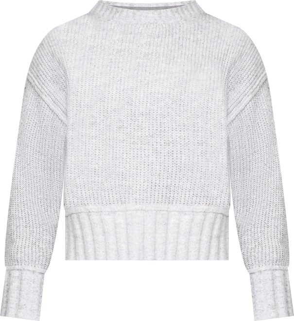 Women's Heathered Yarn Relaxed Lounge Sweater